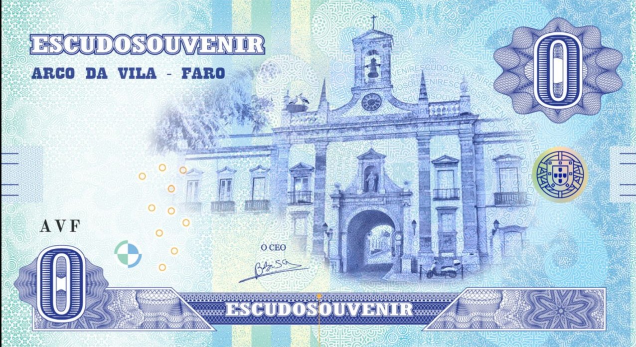Escudo Souvenir — Arco da Vila, Faro