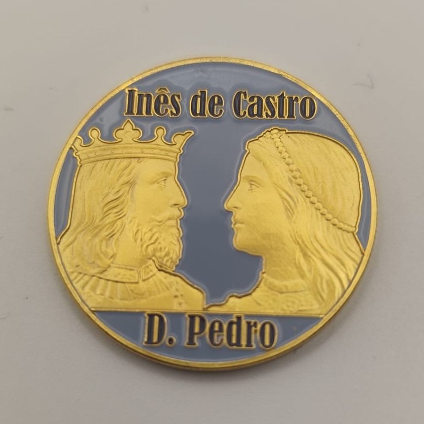 Medalha — Inês de Castro & D. Pedro