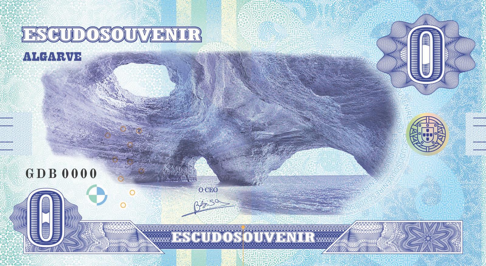 Escudo Souvenir — Benagil, Algarve