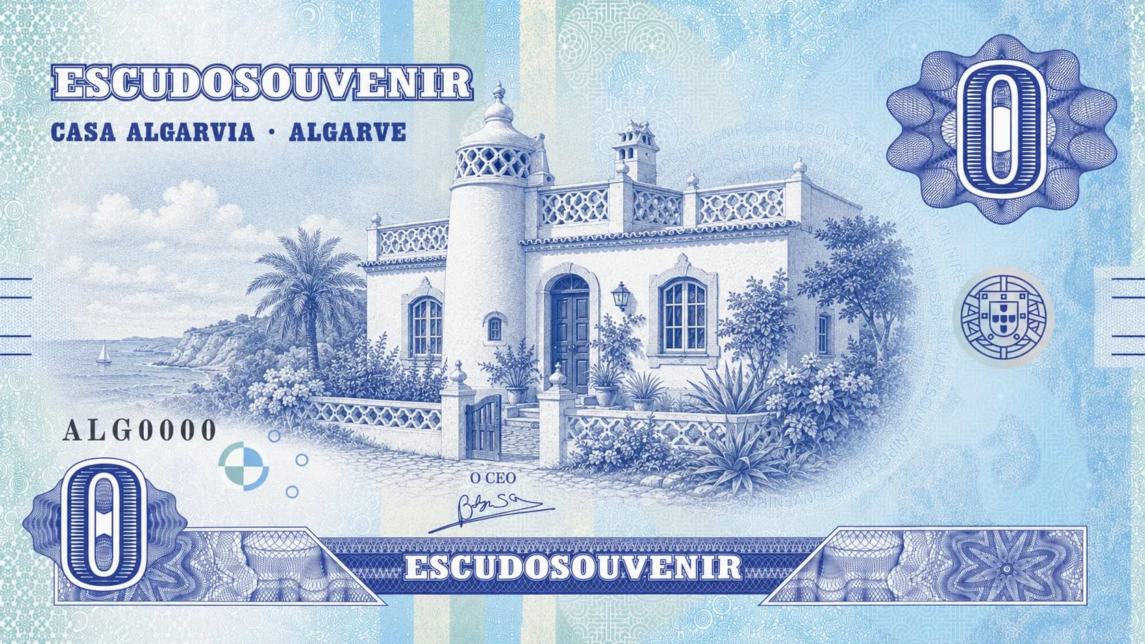Escudo Souvenir — Casa Algarvia, Algarve