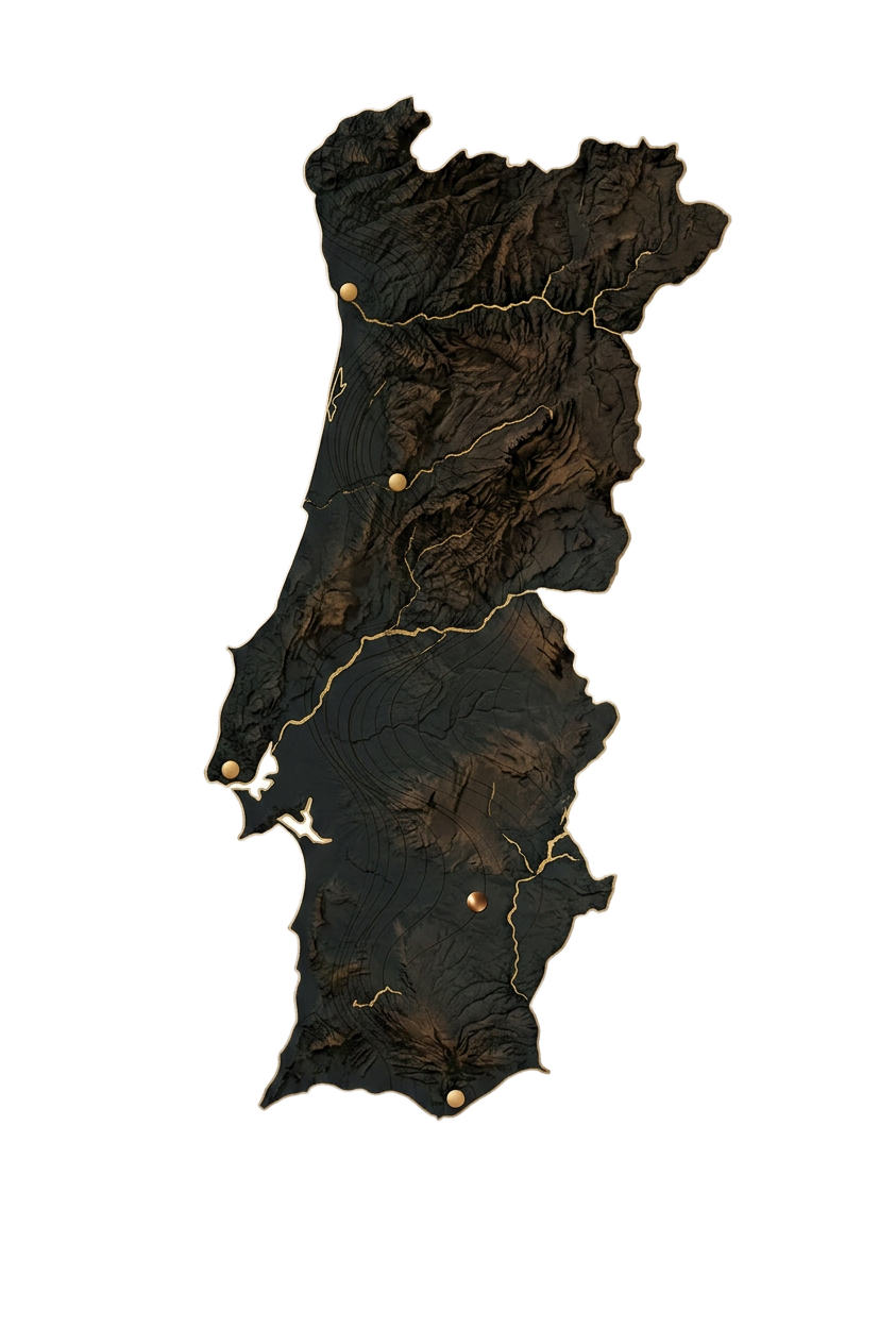 Mapa de Portugal